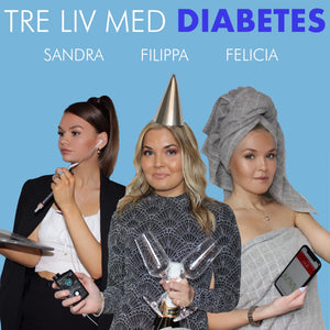 Sandra, Felicia och Filippa berättar om sina resor med diabetes