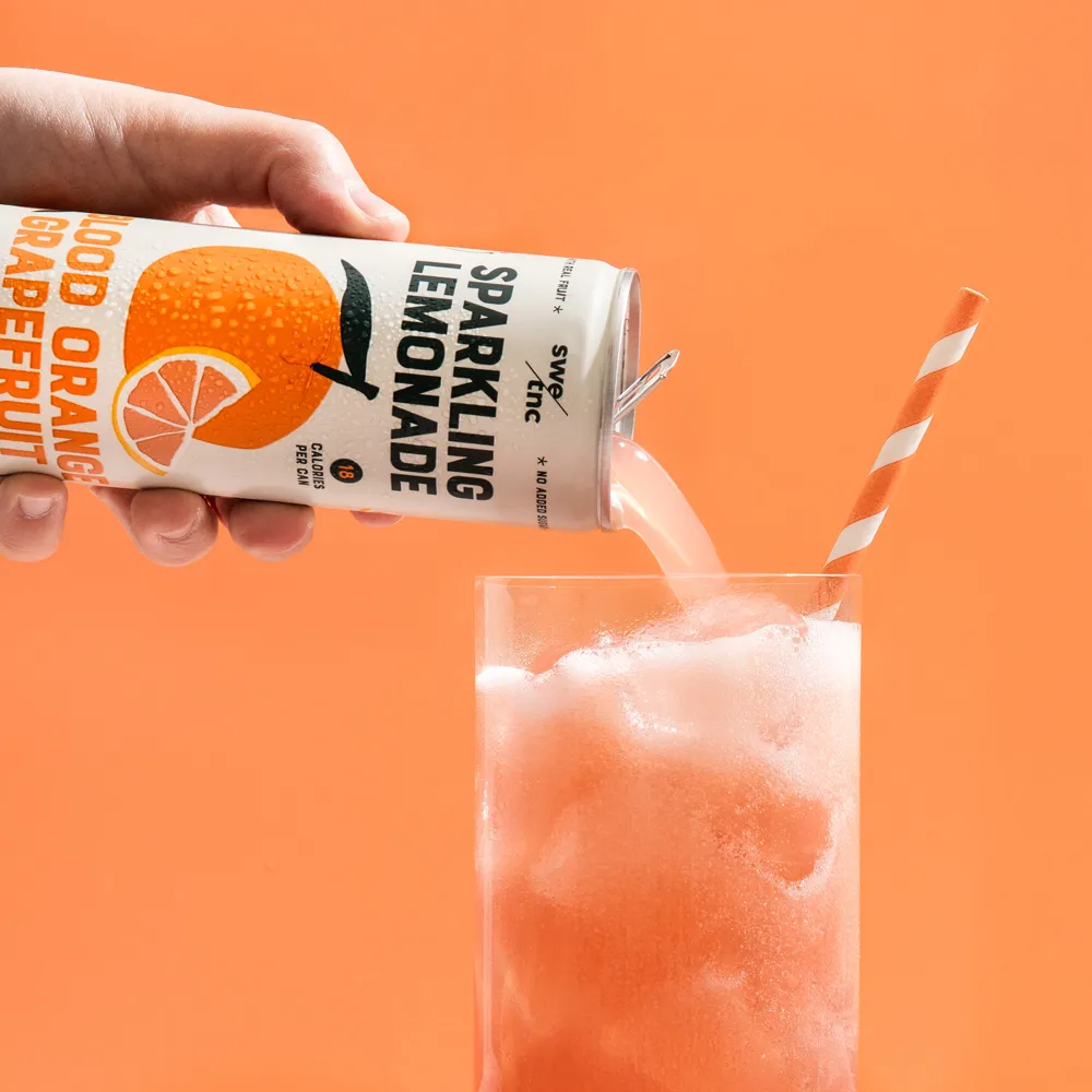 Swedish Tonic Sparkling Lemonade Blood Orange & Grapefruit